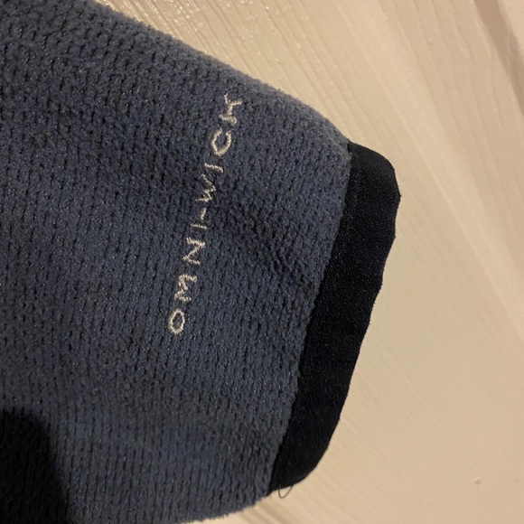 Columbia Blue Men’s sweater half zip wicking - Picture 5 of 5